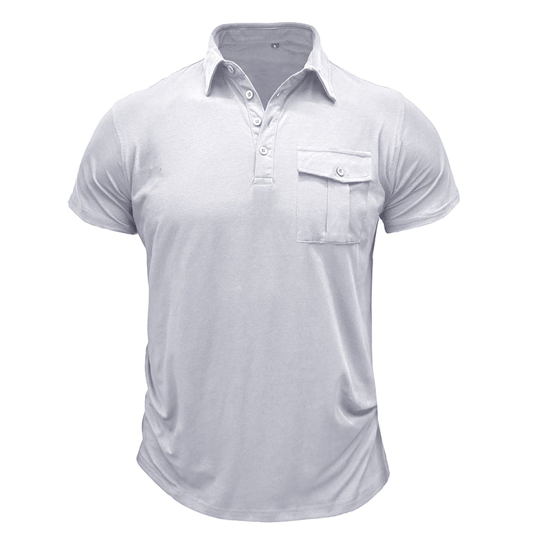 Cotton T-Shirt with Pockets