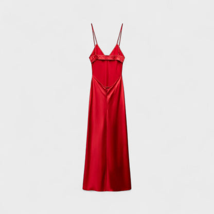 Carmesim Dress - Minimalist Design
