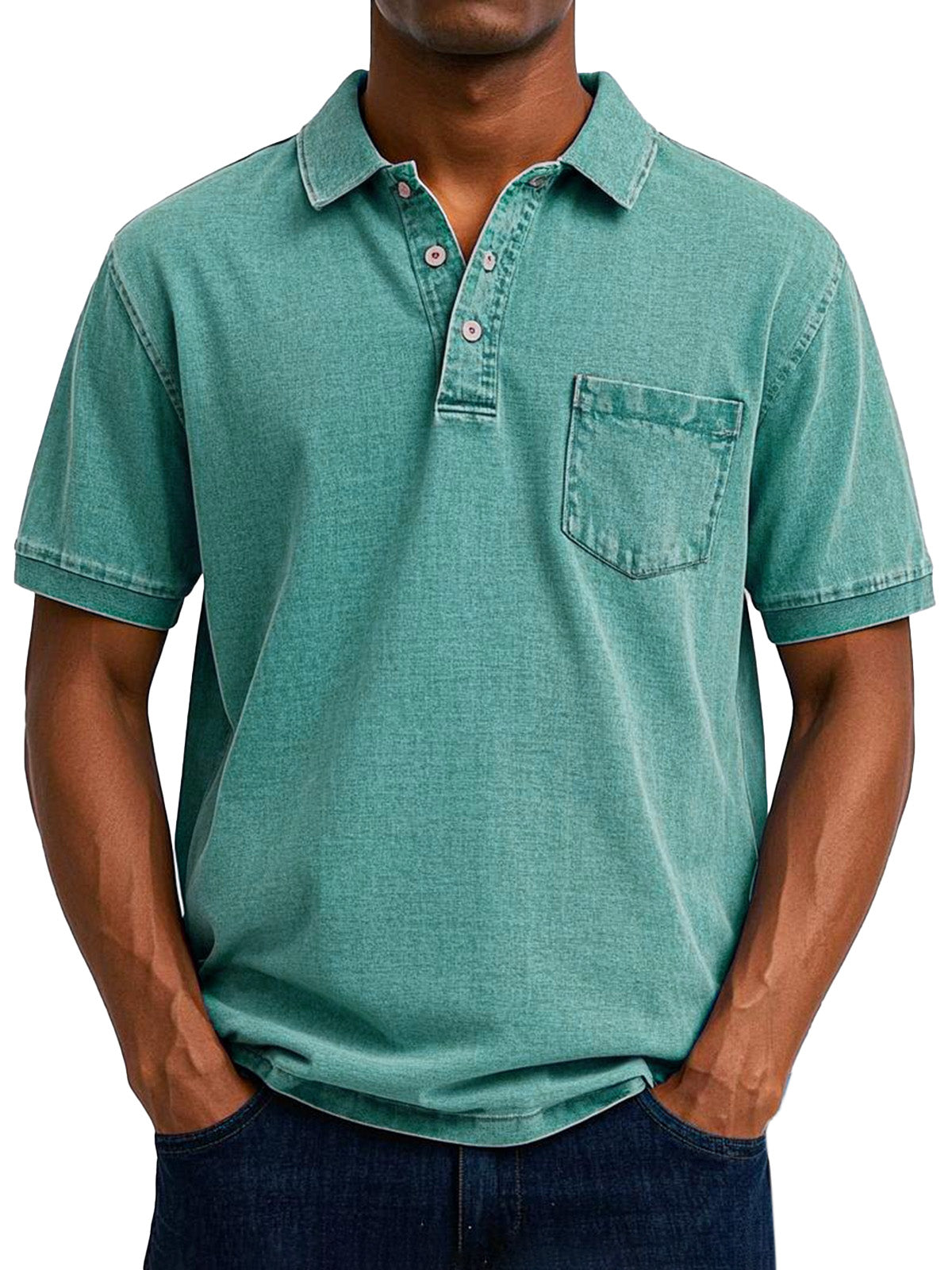 Retro-Inspired Bento Polo Shirt