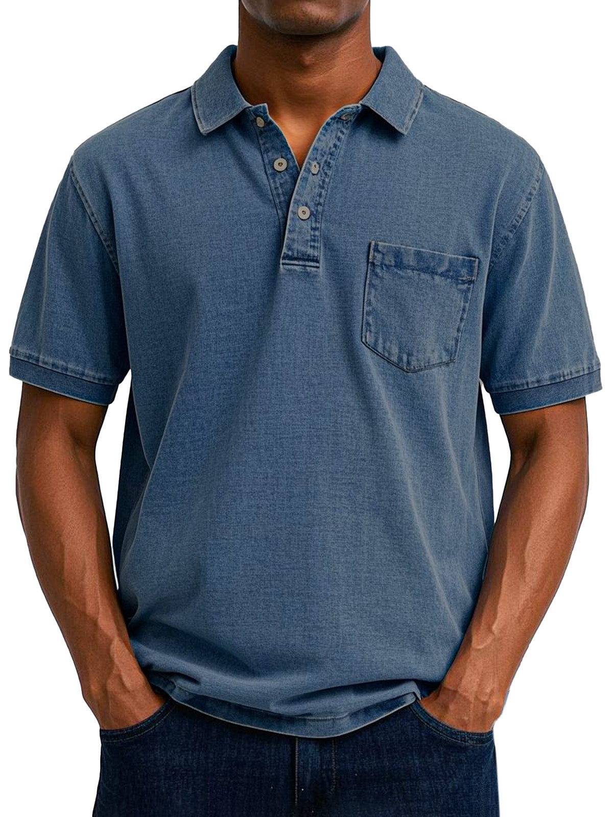 Retro-Inspired Bento Polo Shirt
