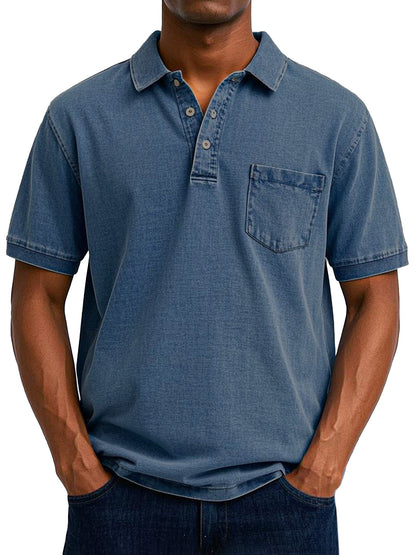 Retro-Inspired Bento Polo Shirt