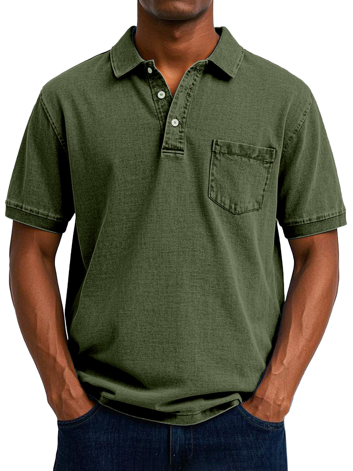 Retro-Inspired Bento Polo Shirt
