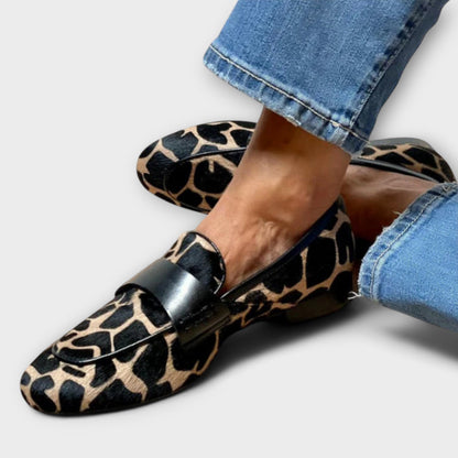 Leopard Print Clogs