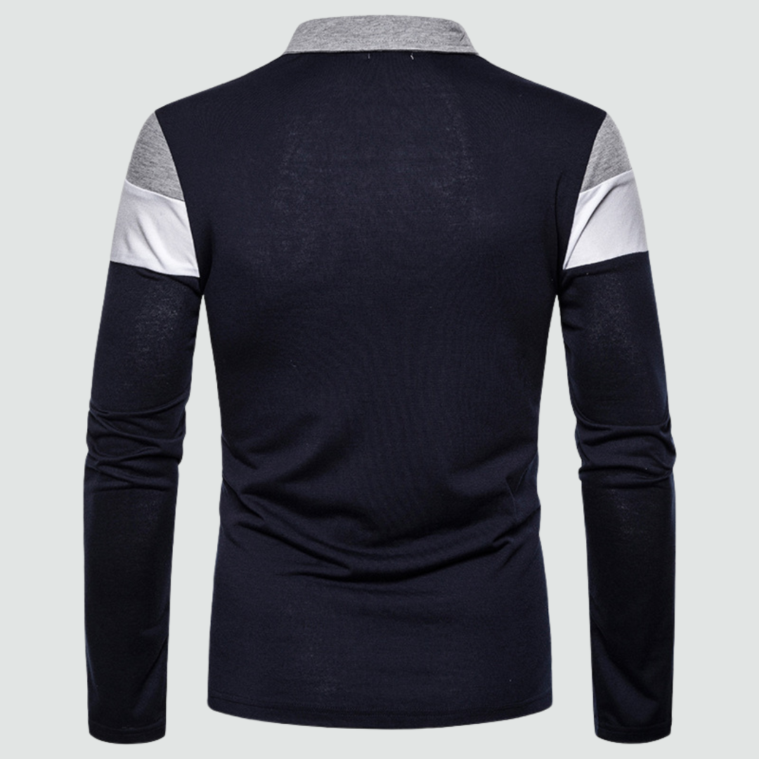 Conrado - Polo Shirt with Long Sleeves