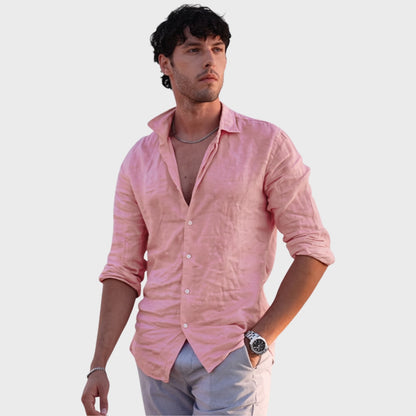 Leonardo - Casual Linen Shirt