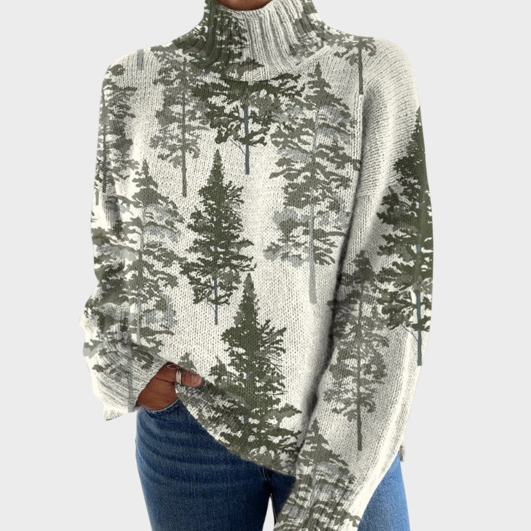 Nádia - Sweter z Innowacyjnej Dzianiny