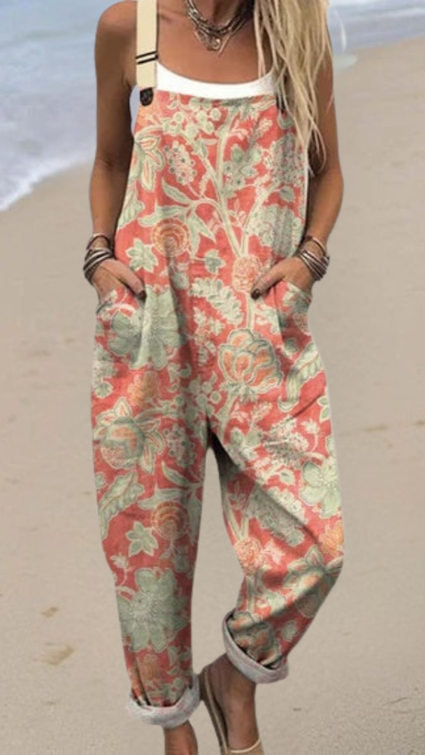 Elis - Vintage Dress with Floral Pattern