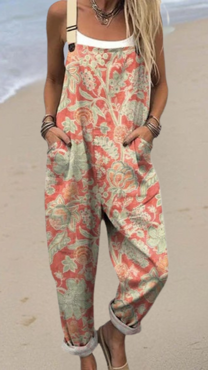 Elis - Vintage Dress with Floral Pattern