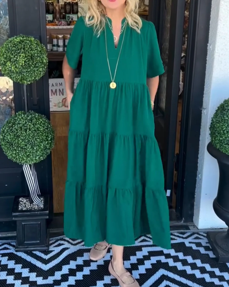 Carlota - Fluid Maxi Dress
