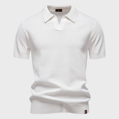 Lourenço - Premium Strukturalna Koszulka Polo
