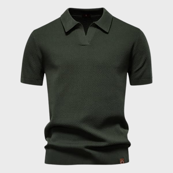 Lourenço - Premium Strukturalna Koszulka Polo