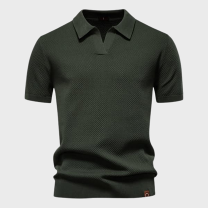Lourenço - Premium Strukturalna Koszulka Polo