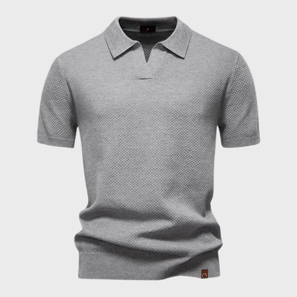 Lourenço - Premium Strukturalna Koszulka Polo