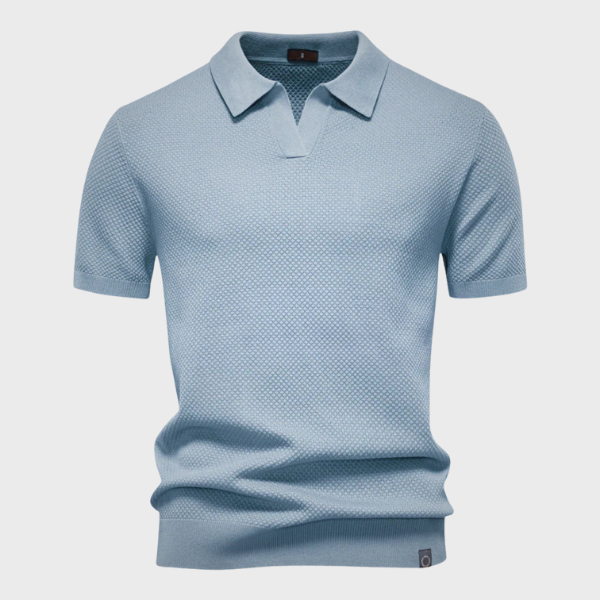 Lourenço - Premium Strukturalna Koszulka Polo