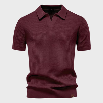 Lourenço - Premium Strukturalna Koszulka Polo