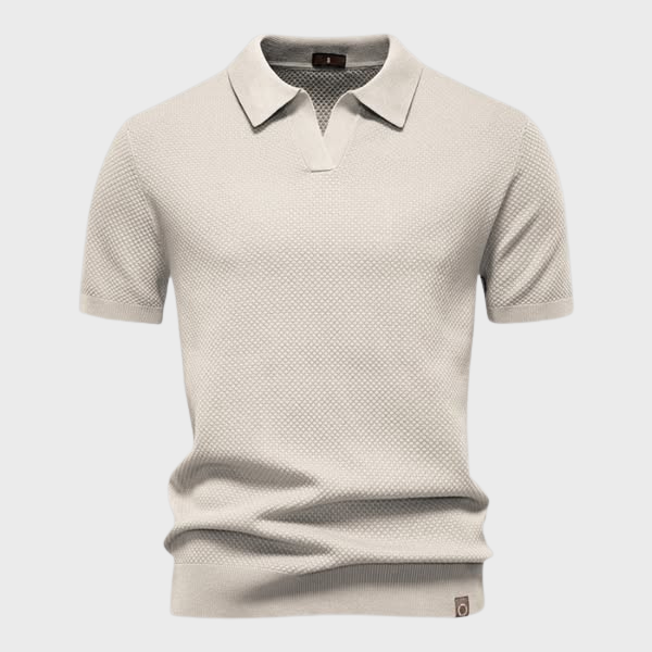 Lourenço - Premium Strukturalna Koszulka Polo