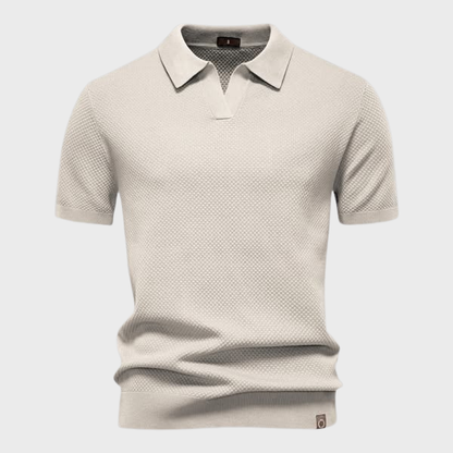 Lourenço - Premium Strukturalna Koszulka Polo