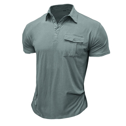 Cotton T-Shirt with Pockets