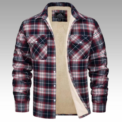 Tiago - Fleece-Belted Trucker Jacket