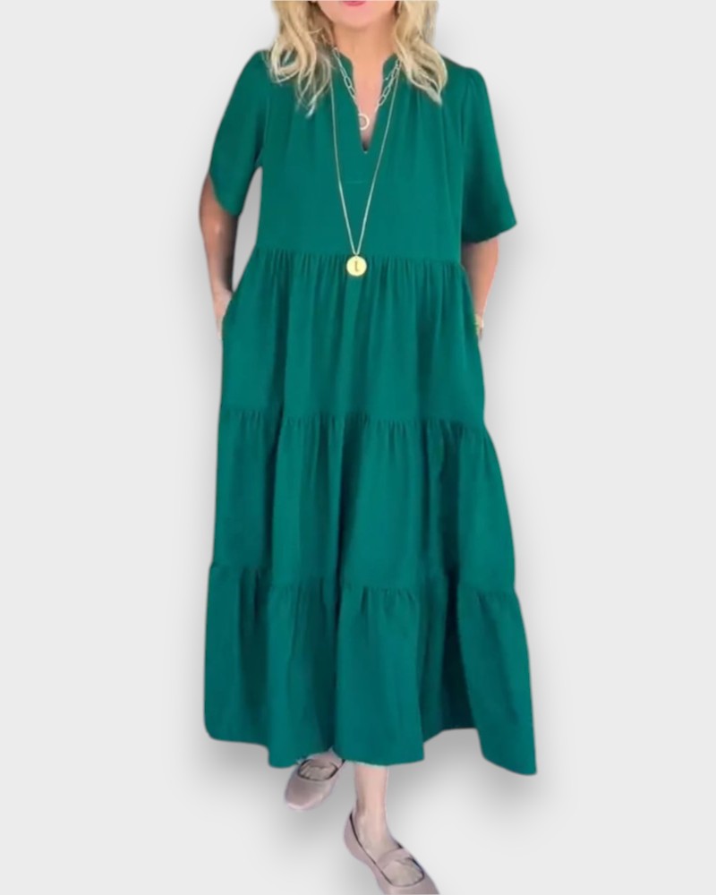 Carlota - Fluid Maxi Dress
