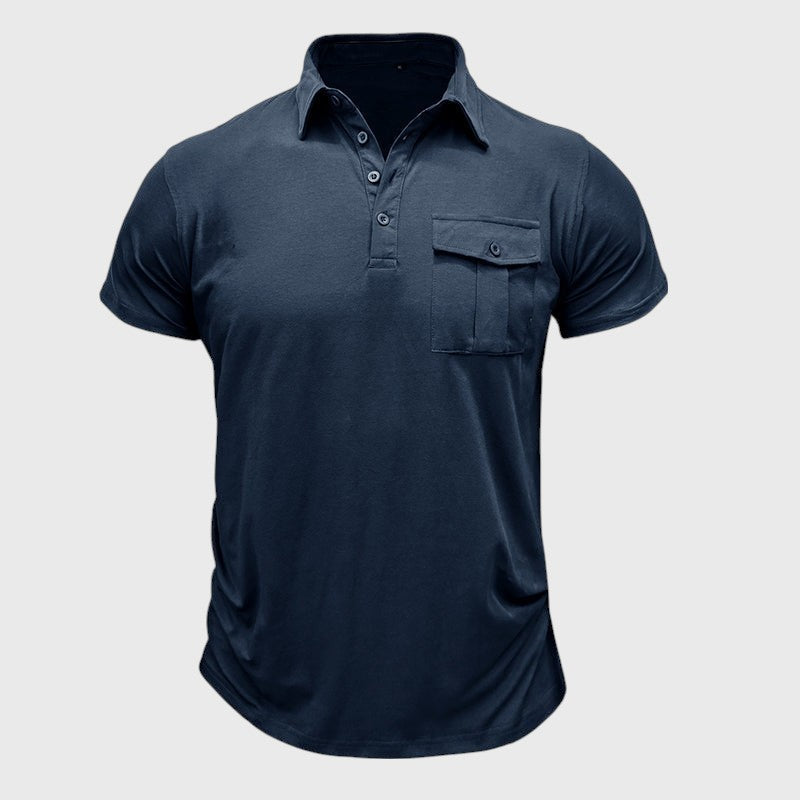 Cotton T-Shirt with Pockets