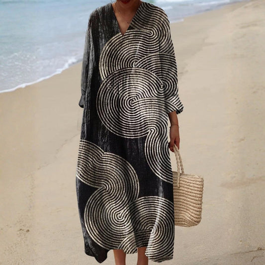 Lara - Bohemian Patchwork Dress