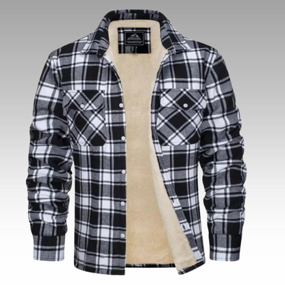 Tiago - Fleece-Belted Trucker Jacket