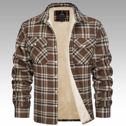 Tiago - Fleece-Belted Trucker Jacket