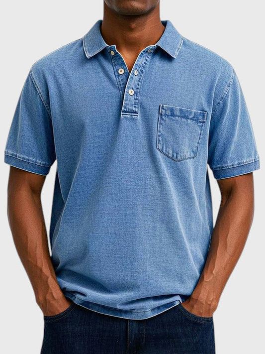 Retro-Inspired Bento Polo Shirt