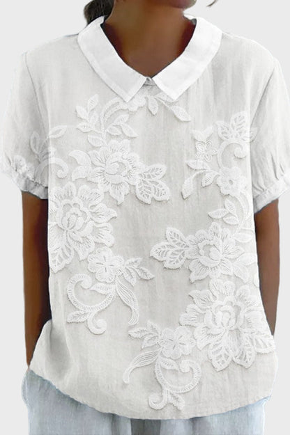Lily - Blouse with Collar