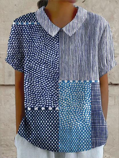 Alina - Košile s Patchwork Designem