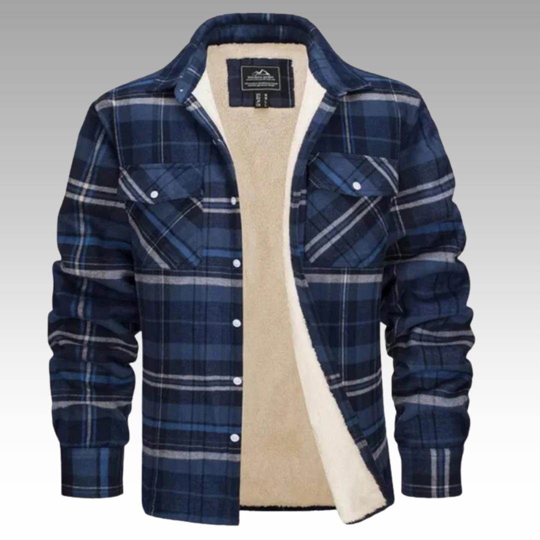 Tiago - Fleece-Belted Trucker Jacket
