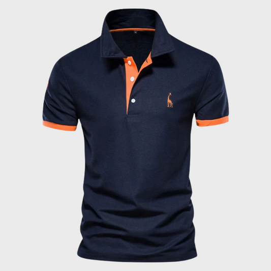 Duarte - Męska Elegancka Koszulka Polo