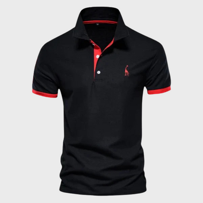 Duarte - Męska Elegancka Koszulka Polo