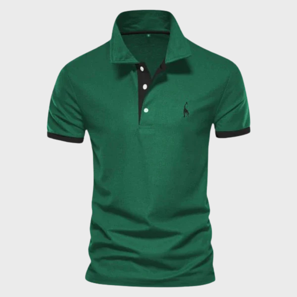 Duarte - Męska Elegancka Koszulka Polo