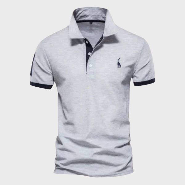 Duarte - Męska Elegancka Koszulka Polo