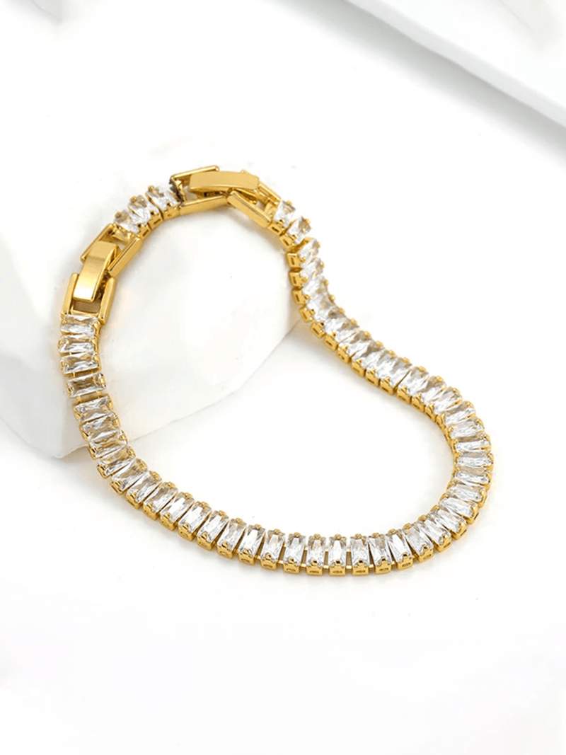 Baguette Rivière Necklace