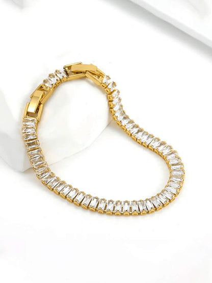 Baguette Rivière Necklace