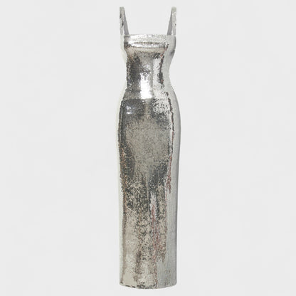 Sparkling Silver - Evening Dress