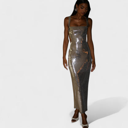 Sparkling Silver - Evening Dress