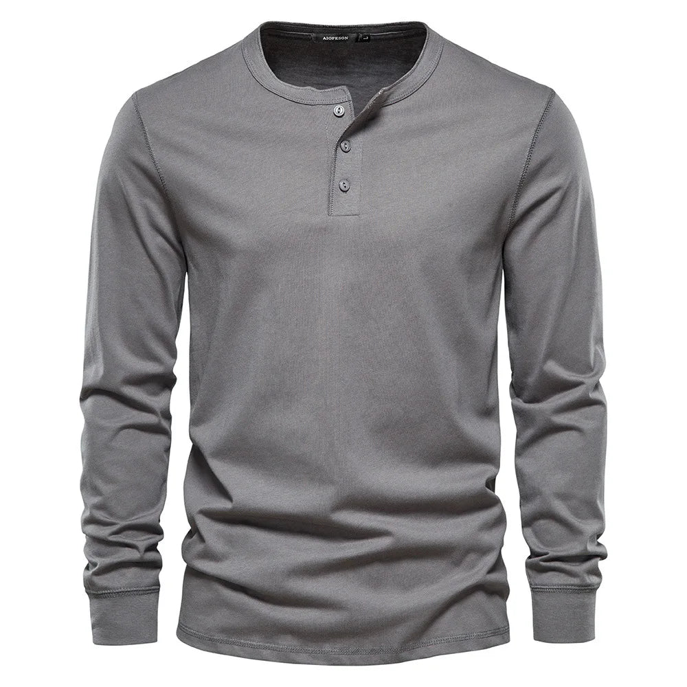 Henley Shirt - Soft and Breathable Comfort