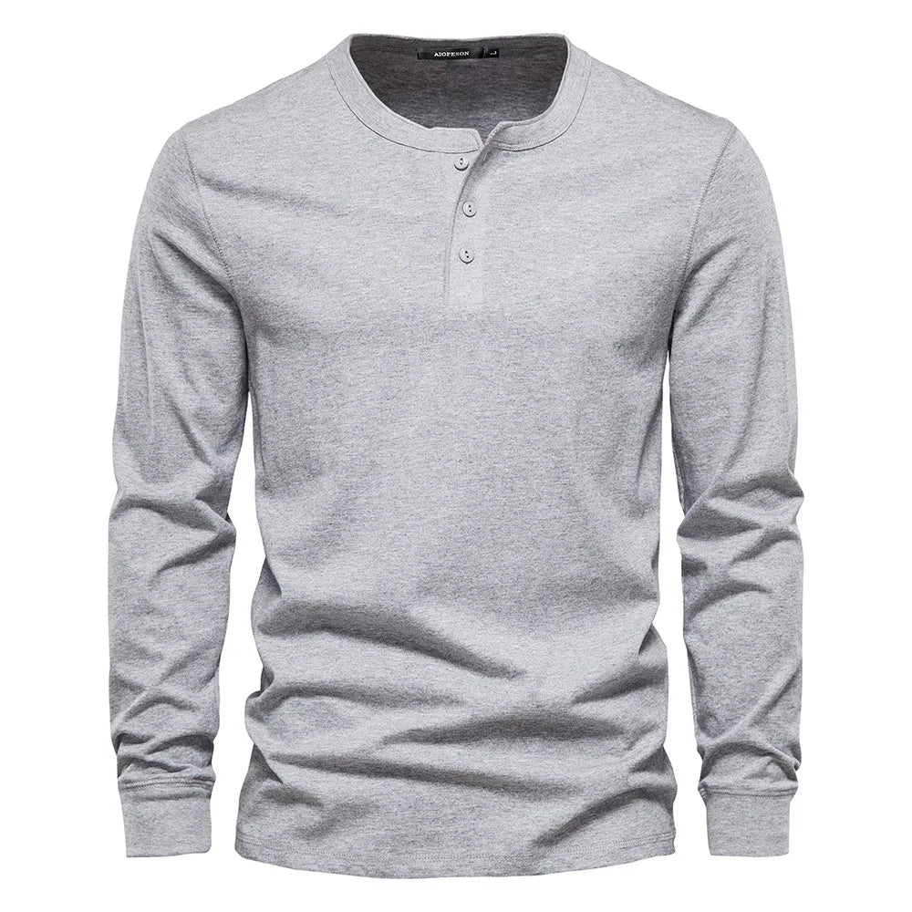 Henley Shirt - Soft and Breathable Comfort