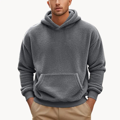 Fleece Hoodie z Kapturem - Komfortowa Mieszanka