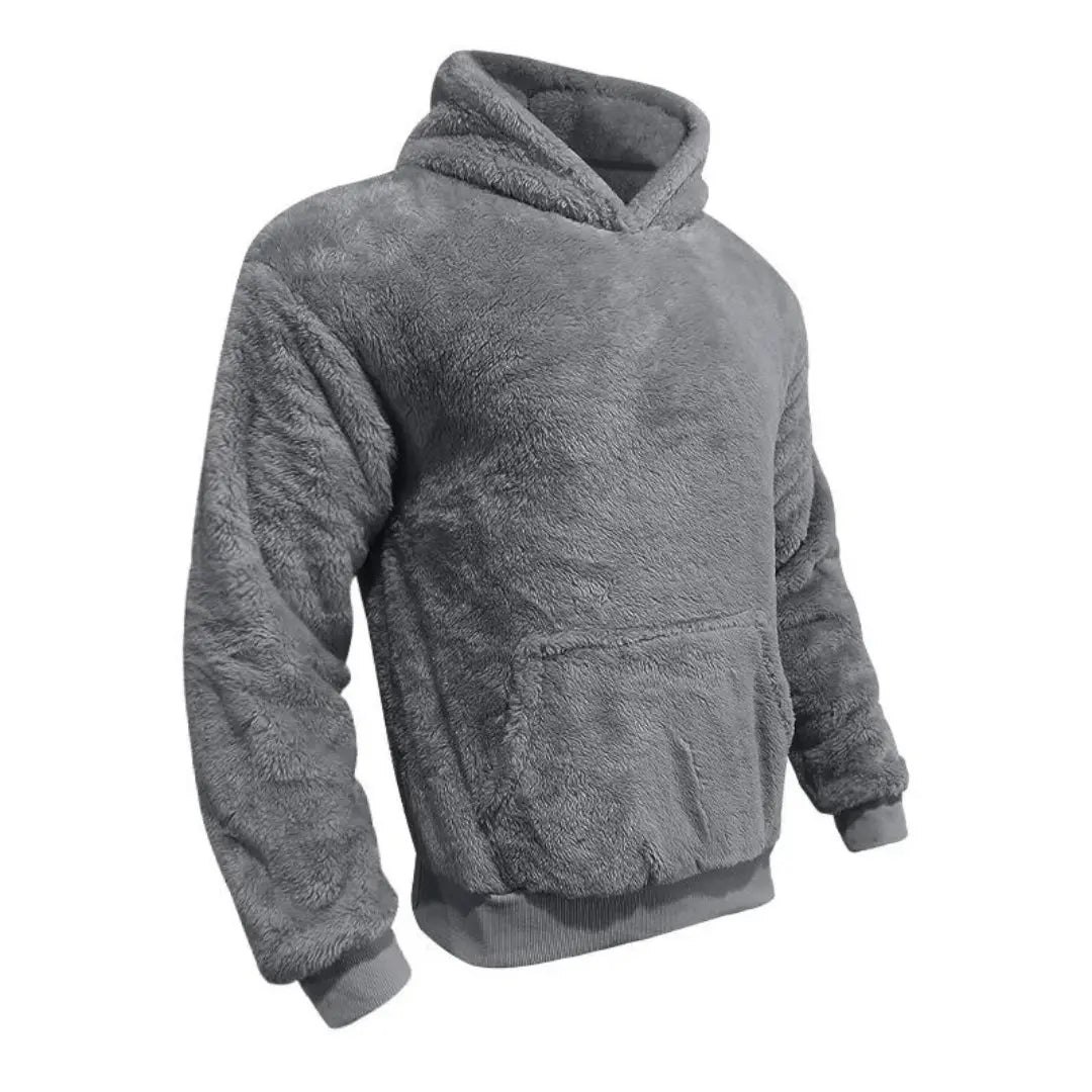 Fleece Hoodie z Kapturem - Komfortowa Mieszanka