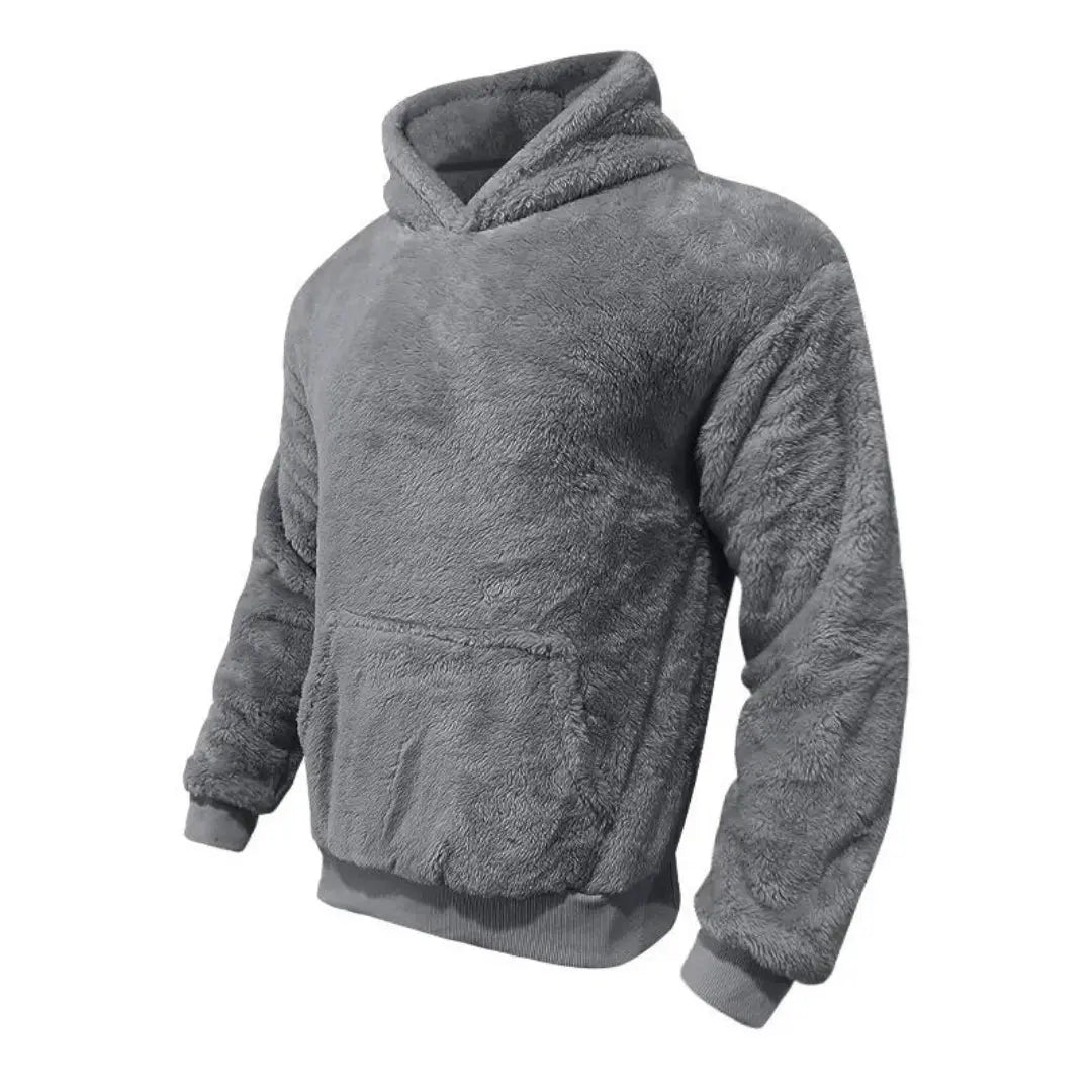 Fleece Hoodie z Kapturem - Komfortowa Mieszanka