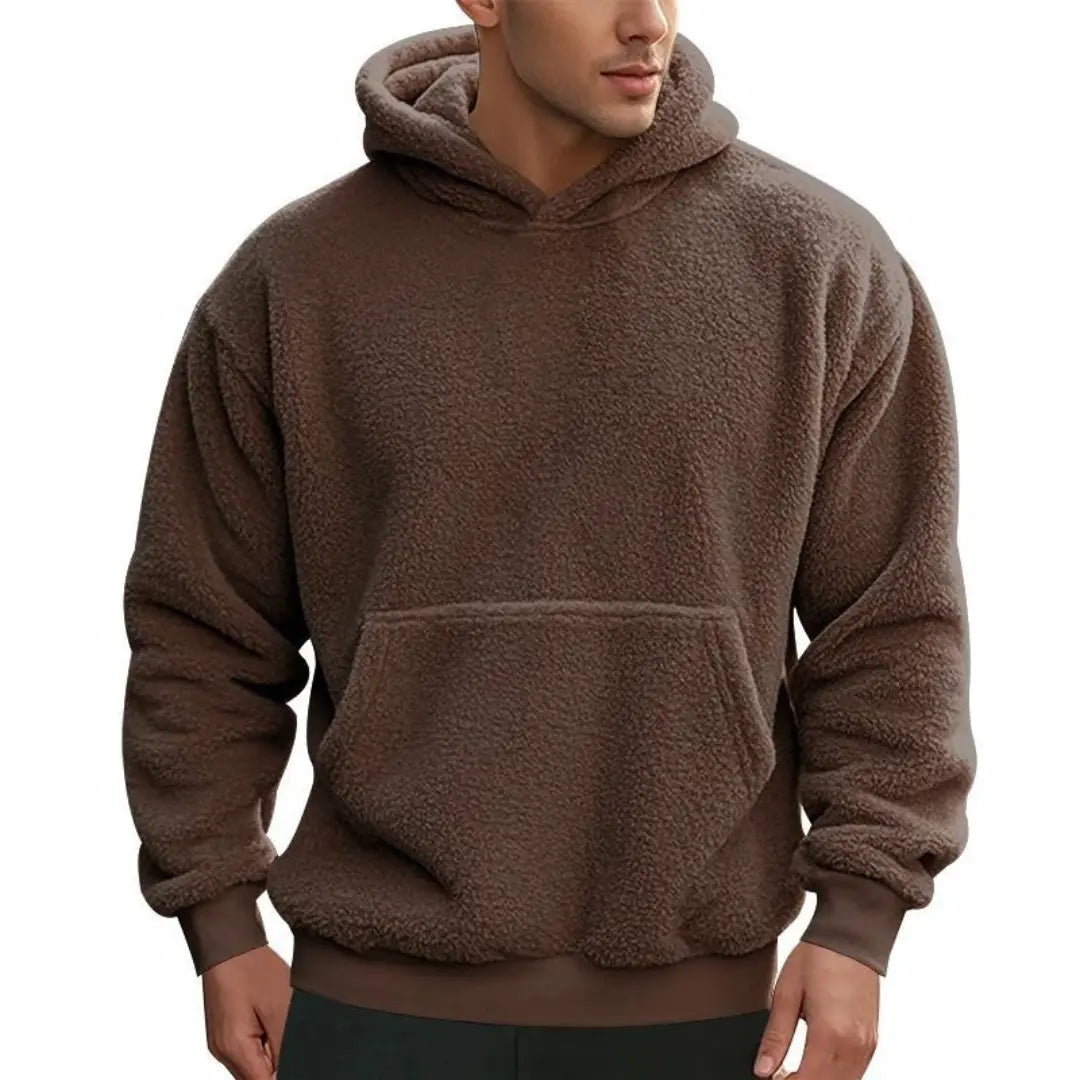 Fleece Hoodie z Kapturem - Komfortowa Mieszanka
