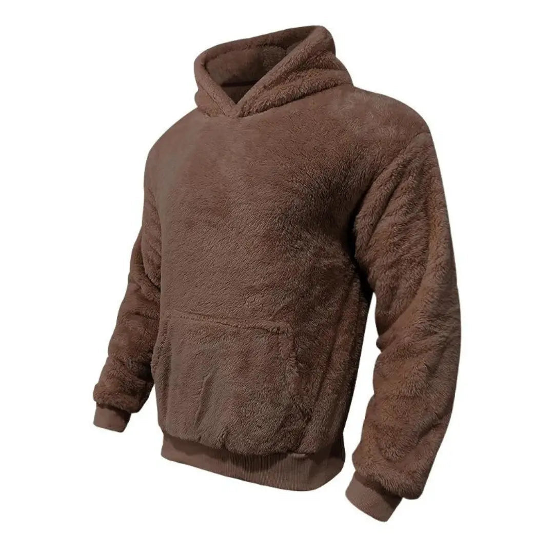 Fleece Hoodie z Kapturem - Komfortowa Mieszanka