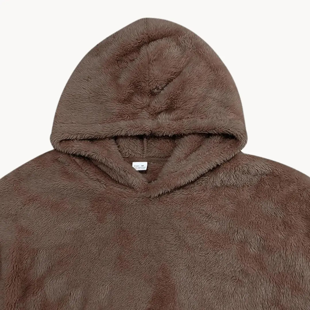 Fleece Hoodie z Kapturem - Komfortowa Mieszanka