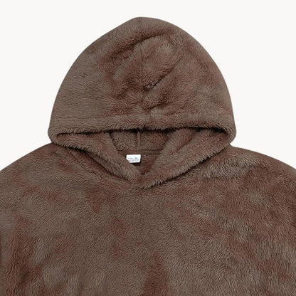 Fleece Hoodie z Kapturem - Komfortowa Mieszanka