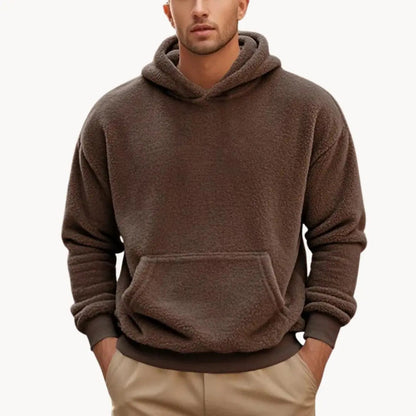 Fleece Hoodie z Kapturem - Komfortowa Mieszanka